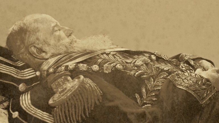 De laatste momenten van keizer Dom Pedro II