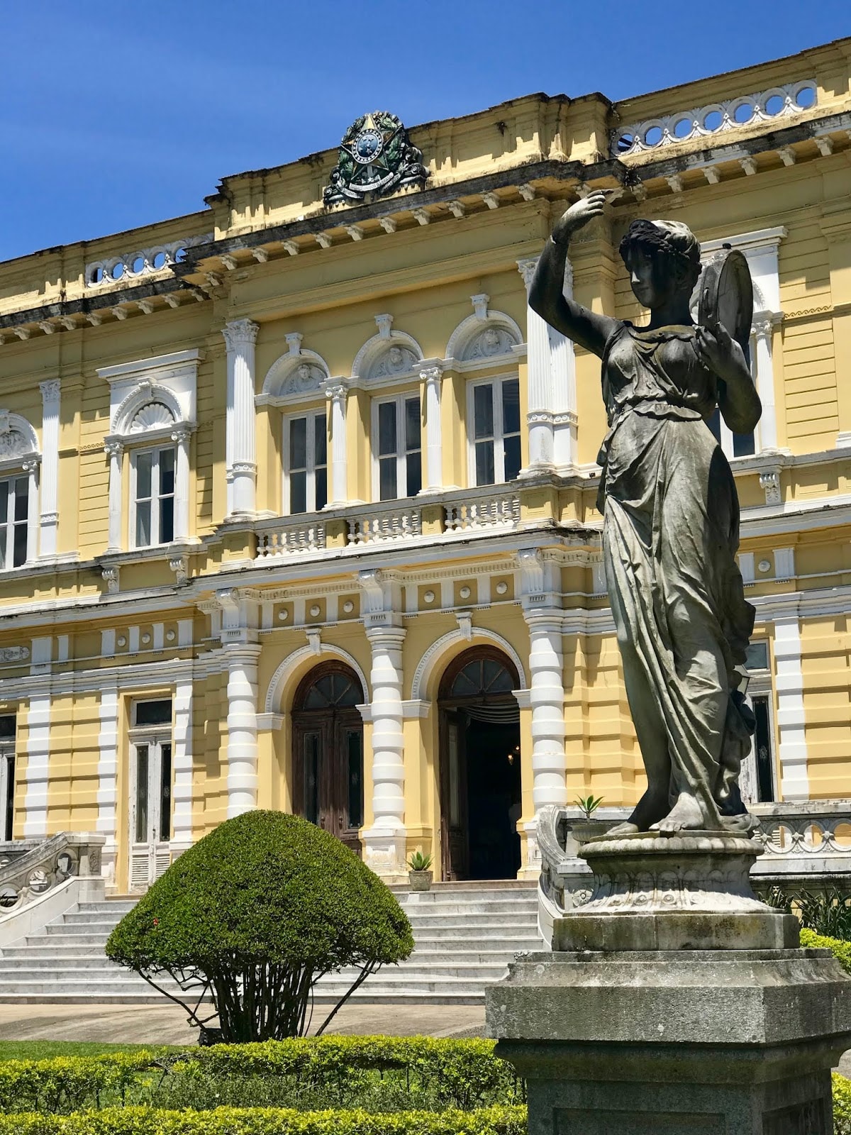 The official summer residence of the Presidents of the Republic of Brazil