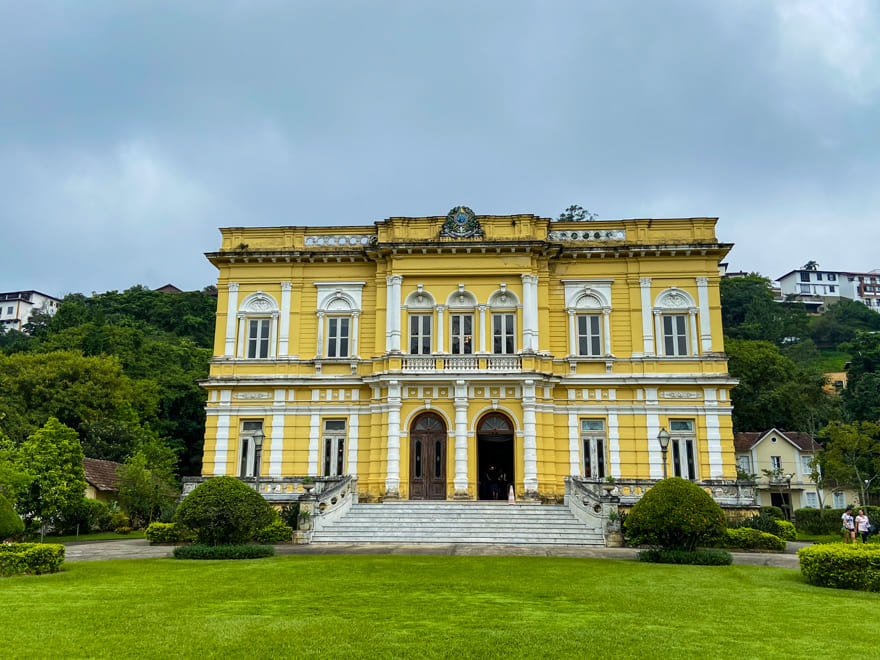 A residência oficial de verão dos Presidentes da República do Brasil