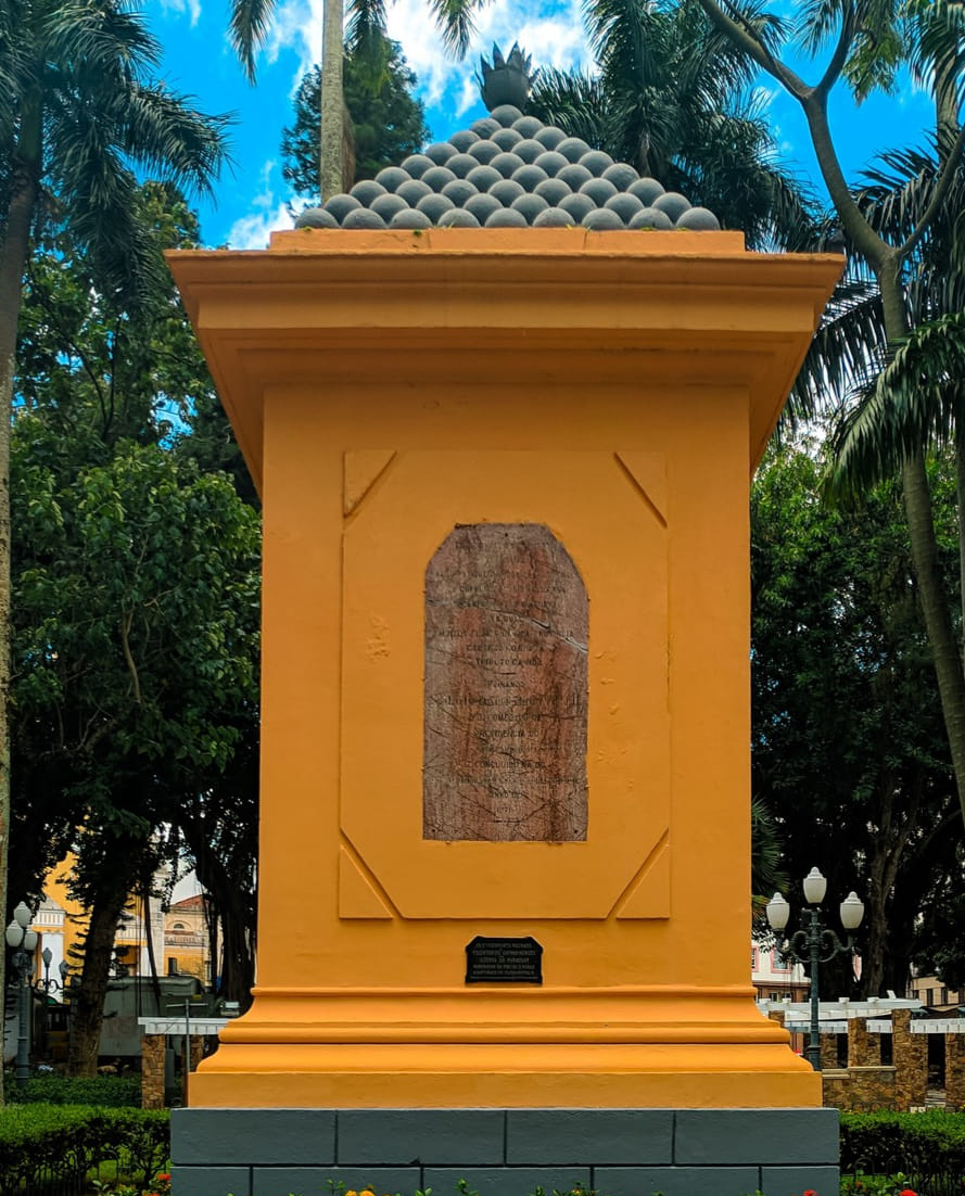 Florianópolis Un monument en l'honneur de ceux qui sont morts pendant la guerre paraguayenne