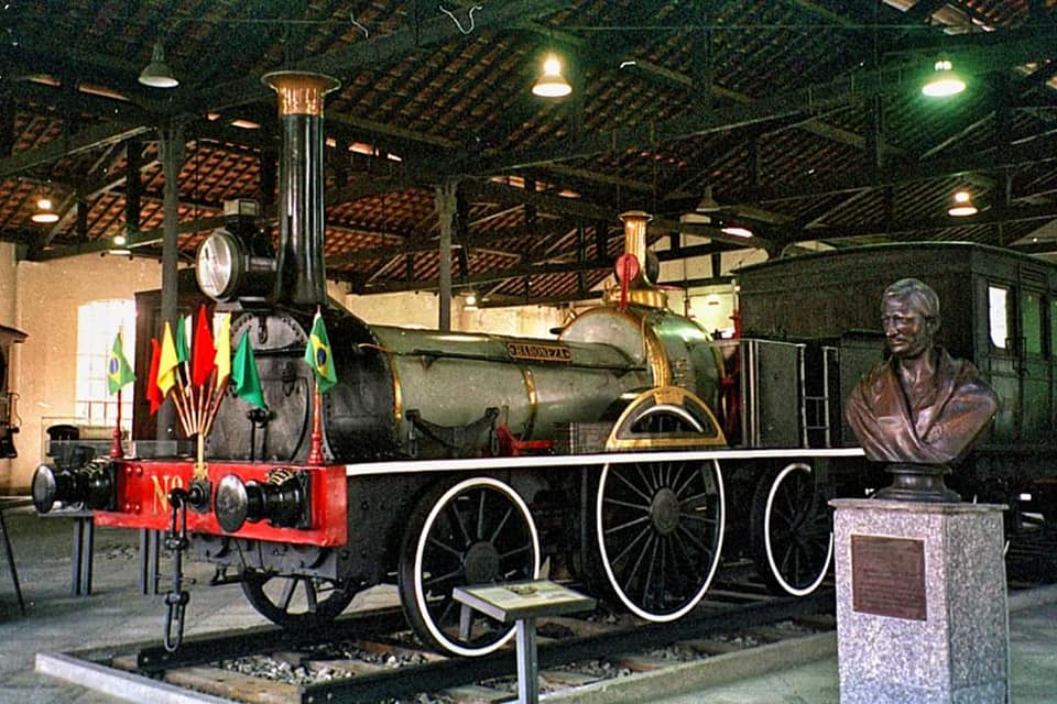 The First Railroad in Brazil