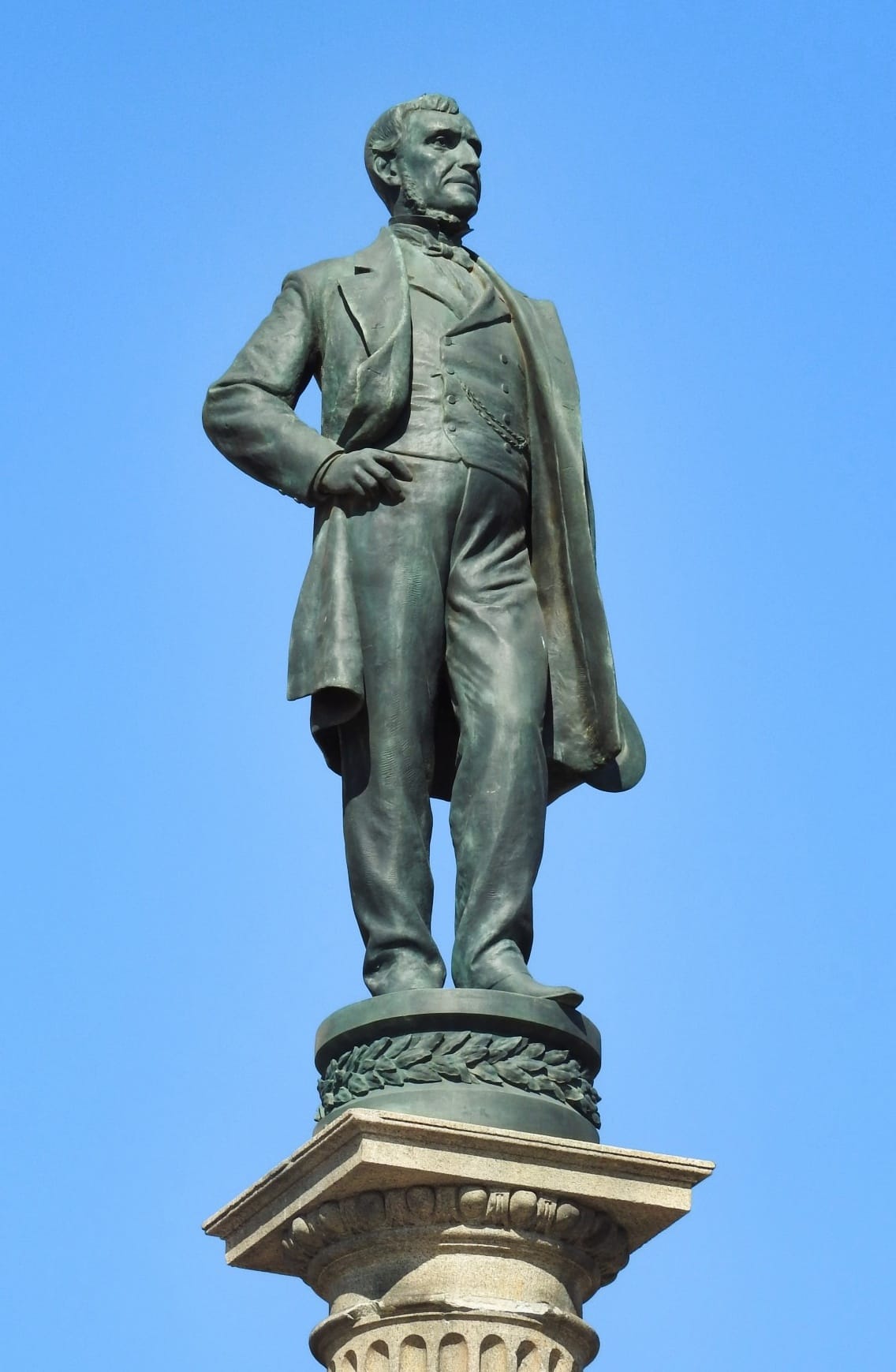 El Monumento al Vizconde de Mauá en la ciudad de Río de Janeiro