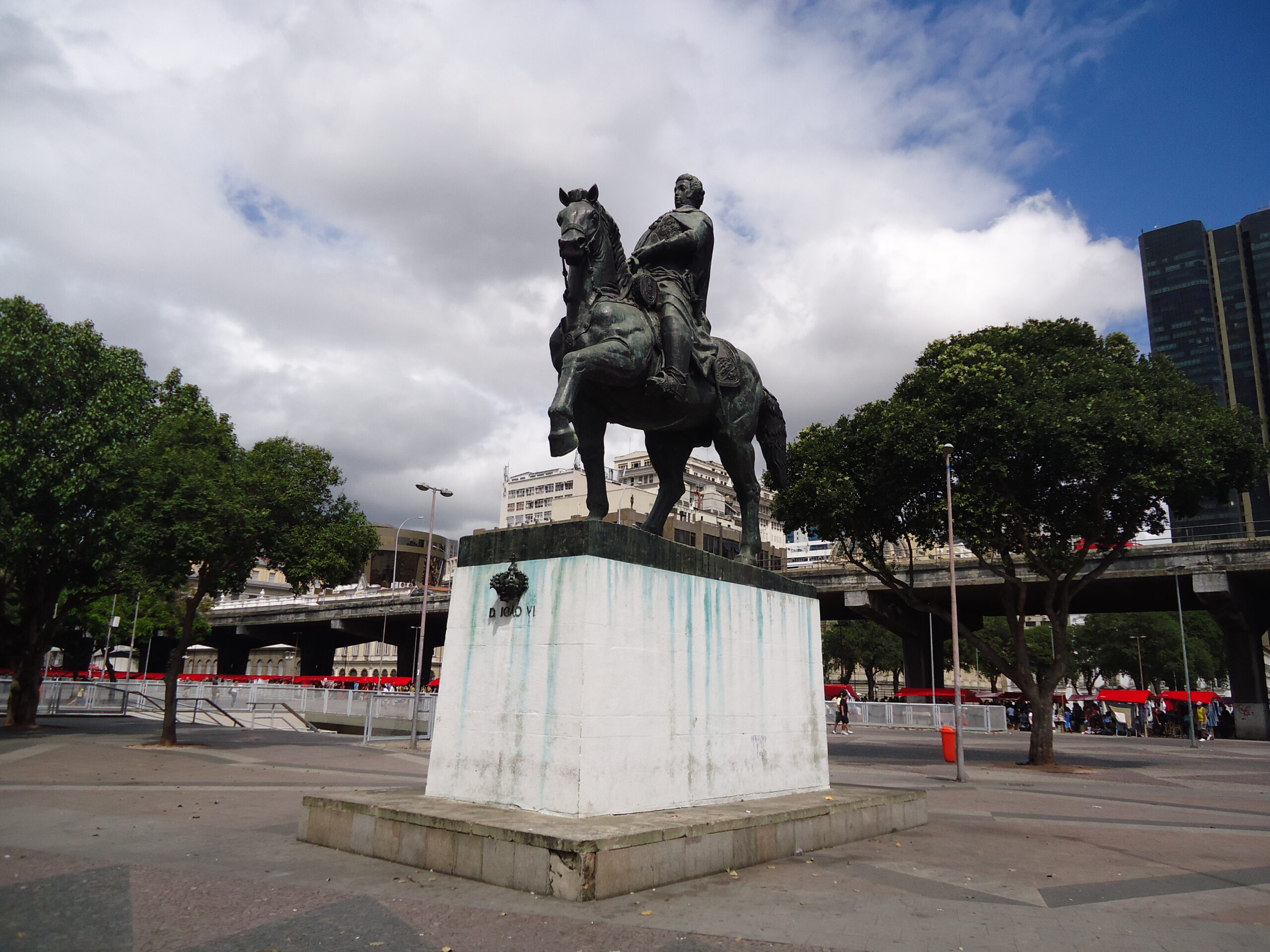 Estátua do Rei Dom João VI na Praça XV, Rio de Janeiro