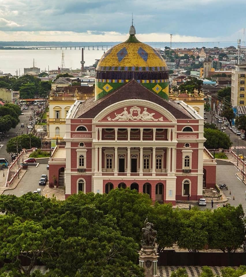 Il Teatro dell'Amazzonia La cartolina principale della città di Manaus