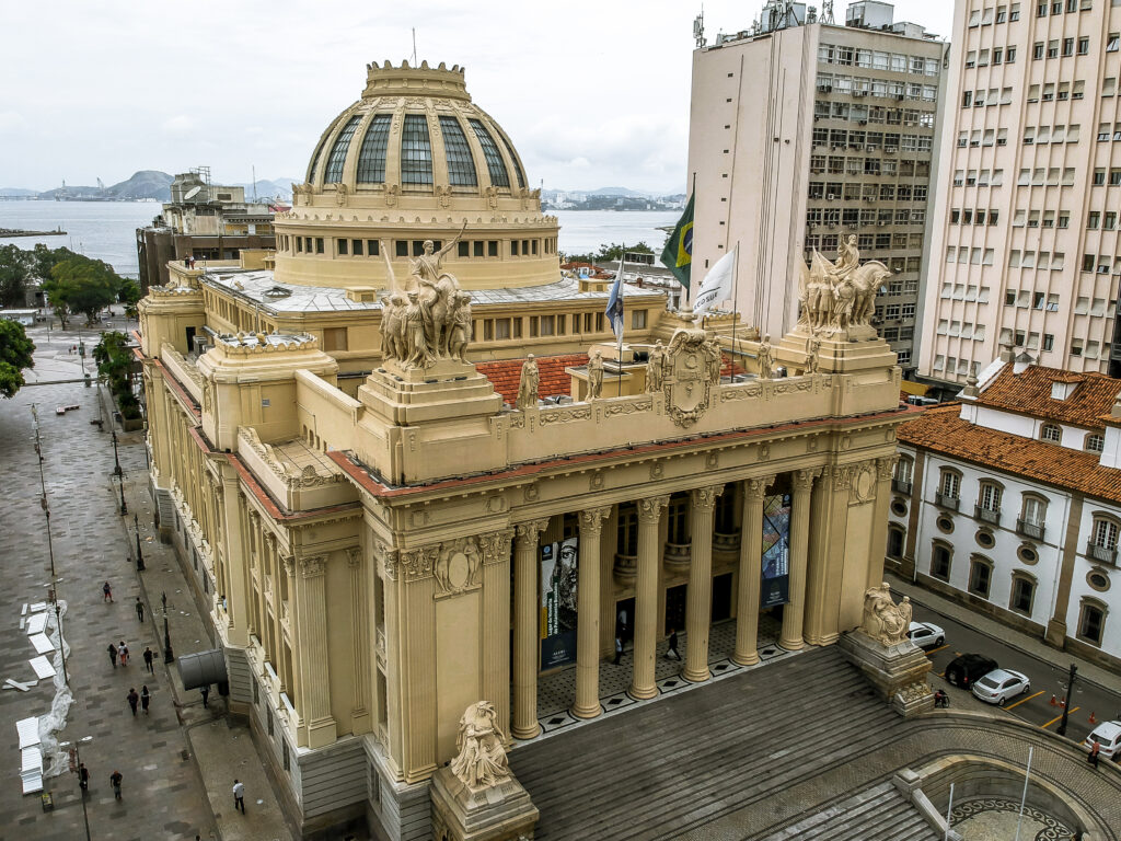 The Tiradentes Palace in Rio de Janeiro