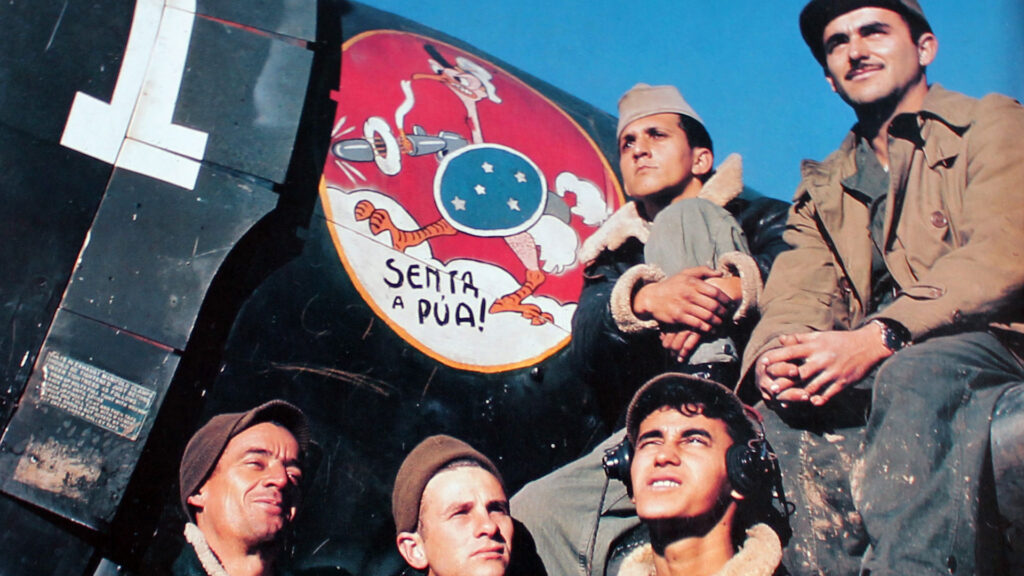 The creation of "Senta a Pua!" in World War II